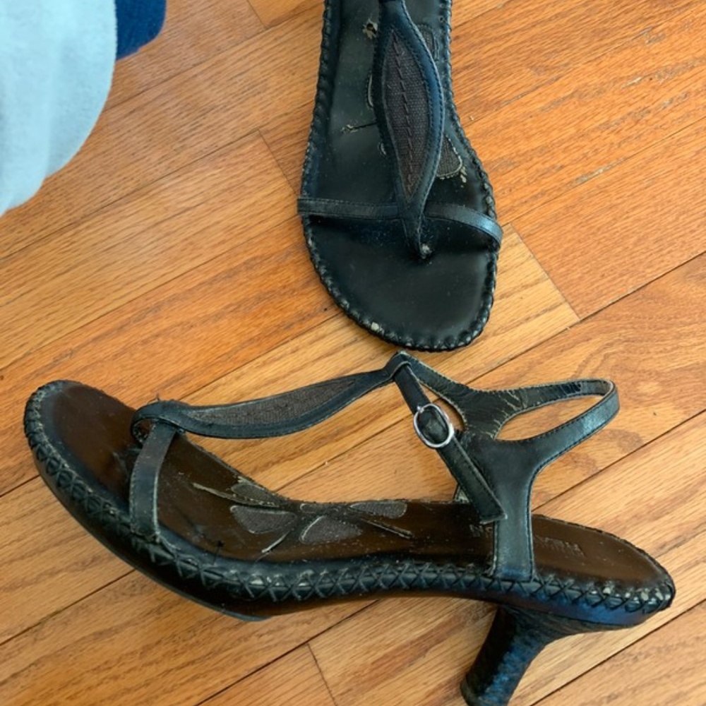 Black heels